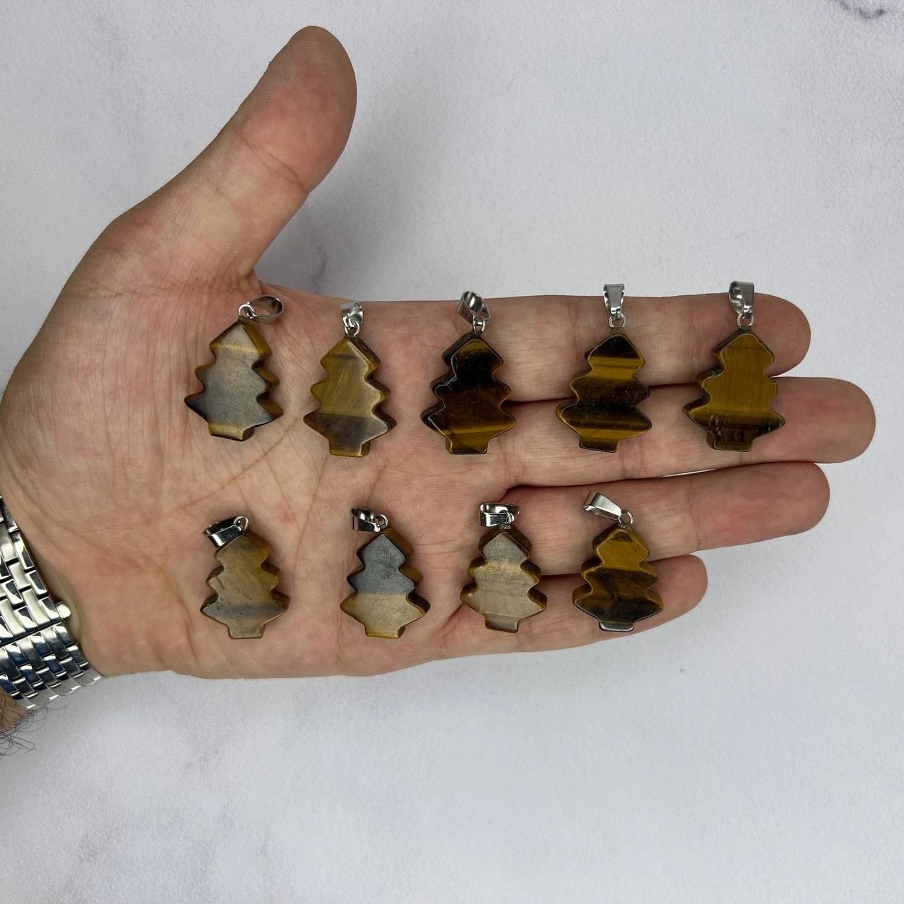 آویز درخت کاج سنگ چشم ببر — تصویر 3