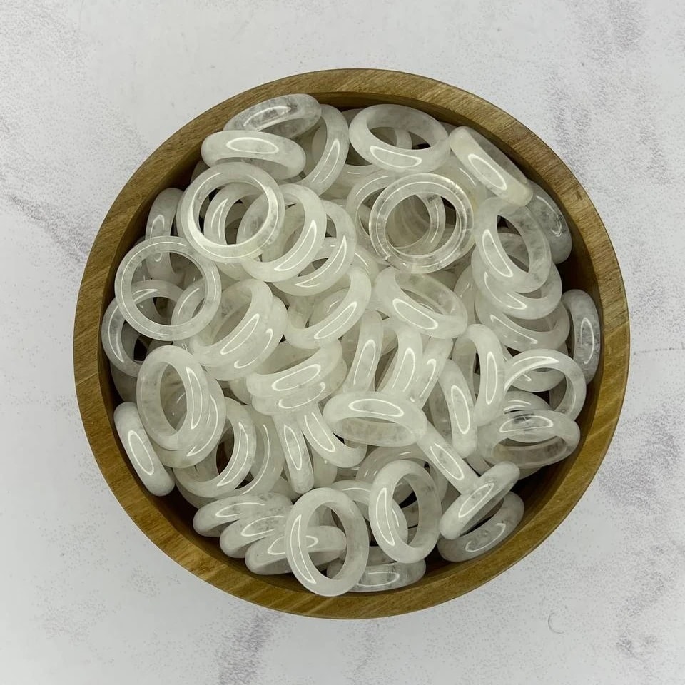 رینگ سنگ کوارتز شفاف — تصویر 3