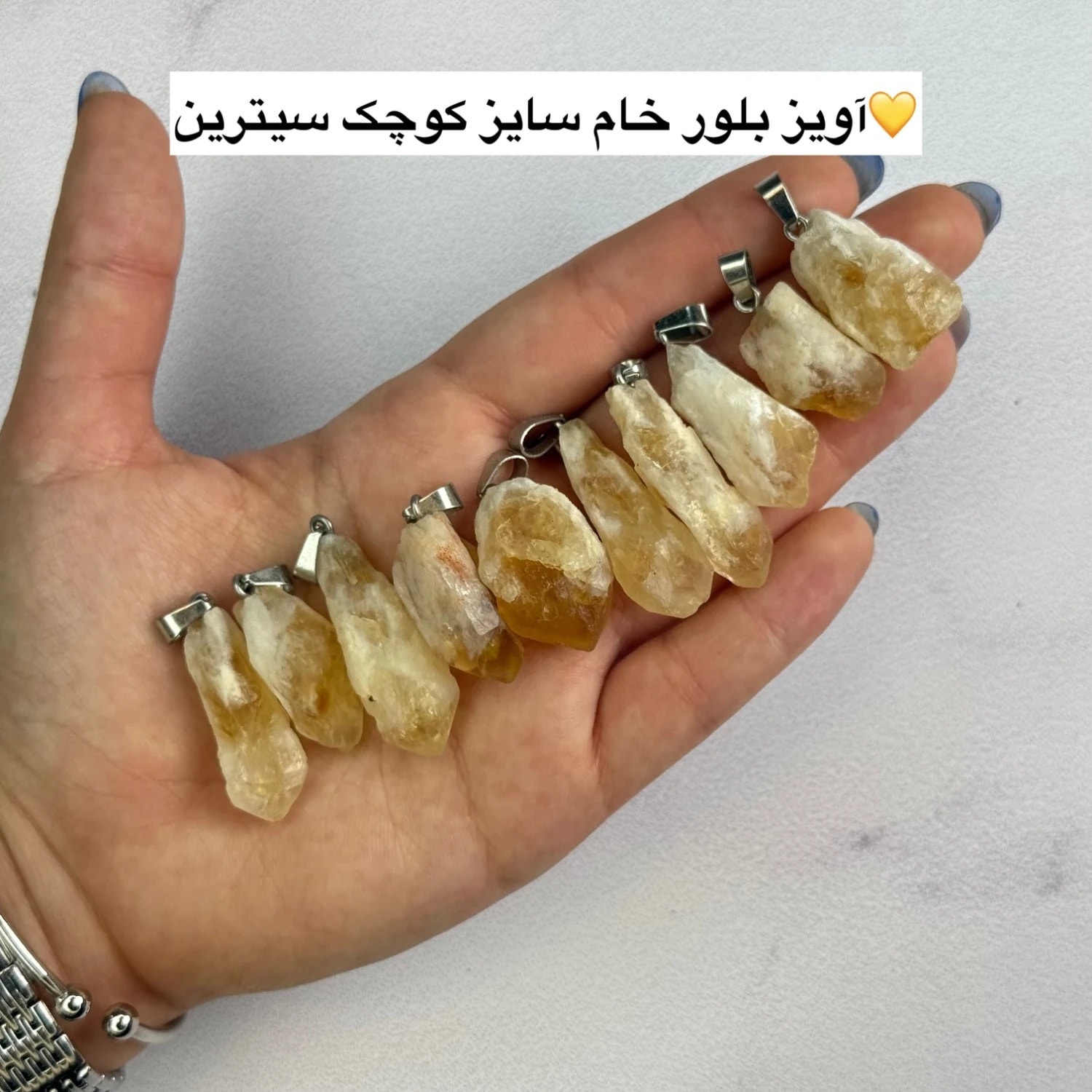 آویز سیترین — تصویر 7