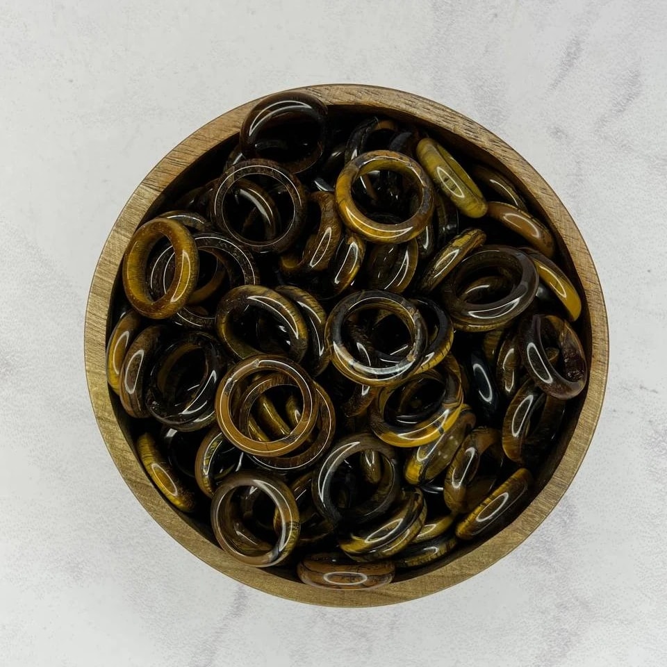رینگ سنگی چشم ببر — تصویر 3