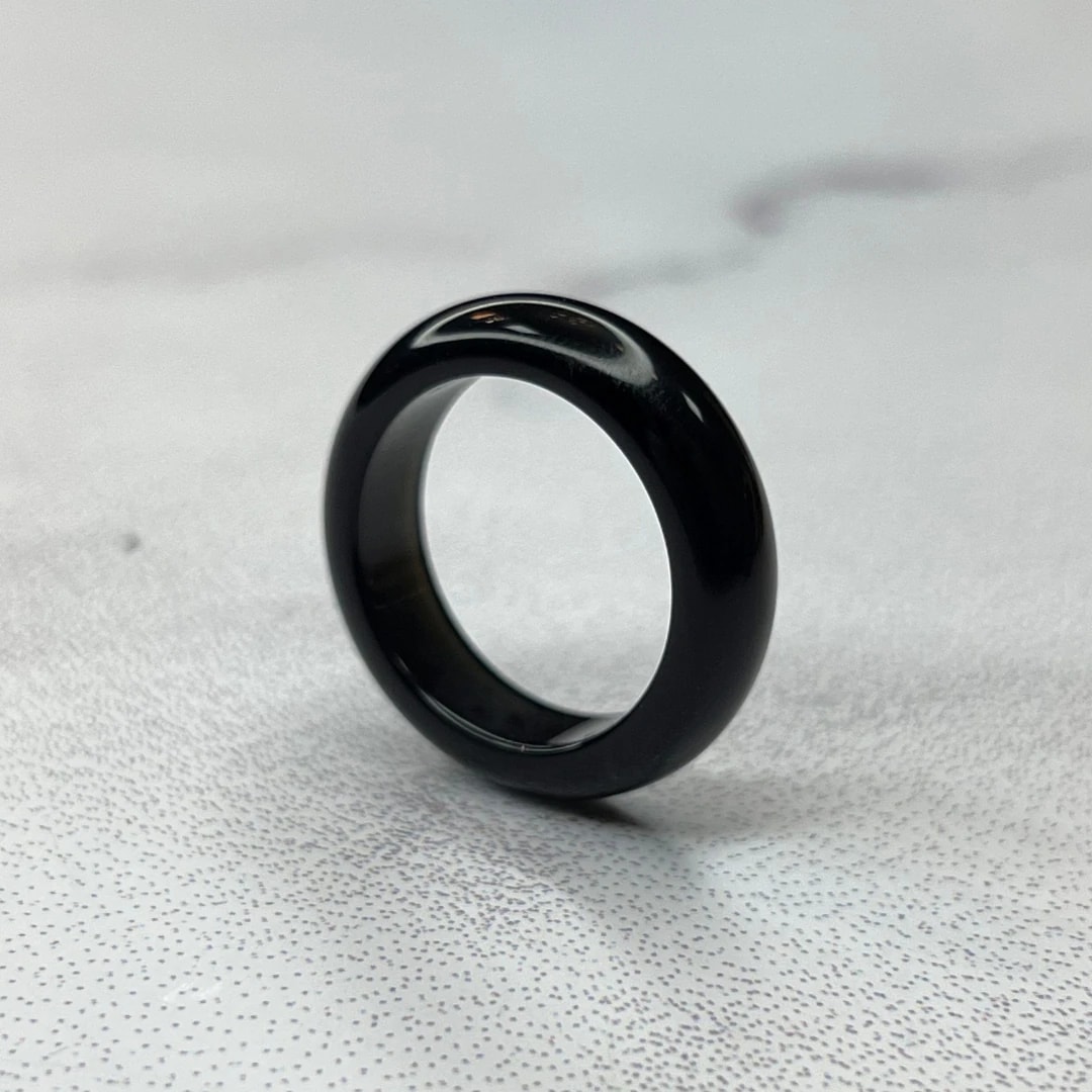 رینگ سنگ آبسیدین — تصویر 2
